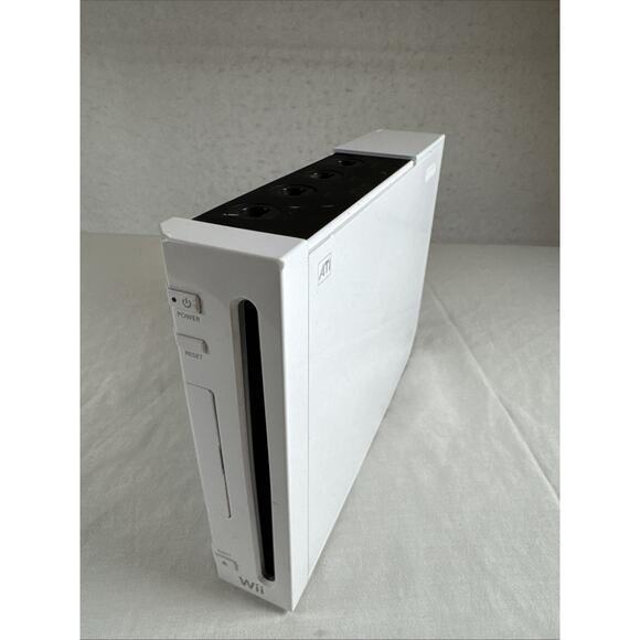 Nintendo Wii Console Only Gamecube Compatible RVL-001 PARTS/REPAIR BROKEN DRIVE - Picture 1 of 6